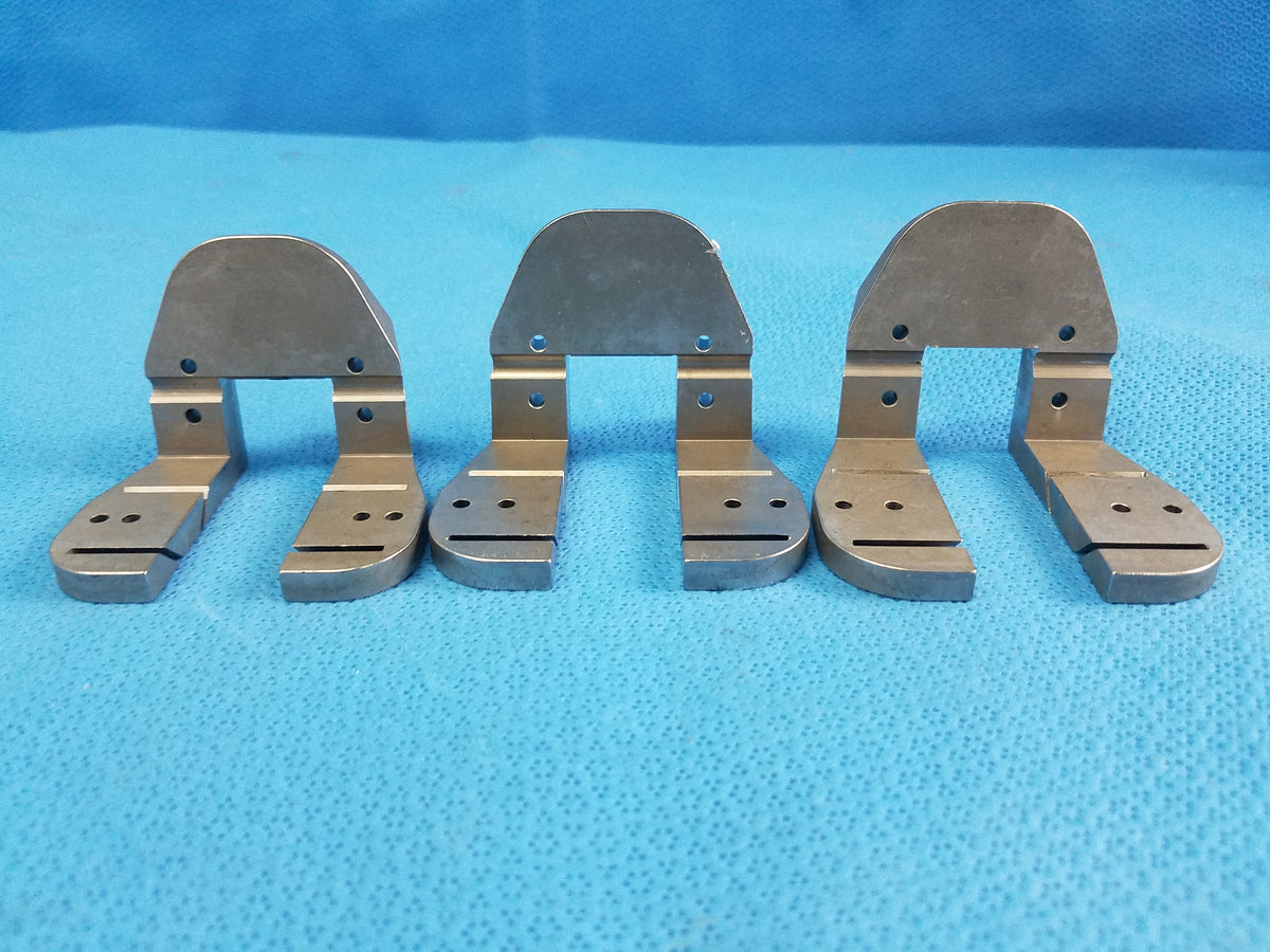 Lot of 3 Surgical Femoral Resection Notch Cuts