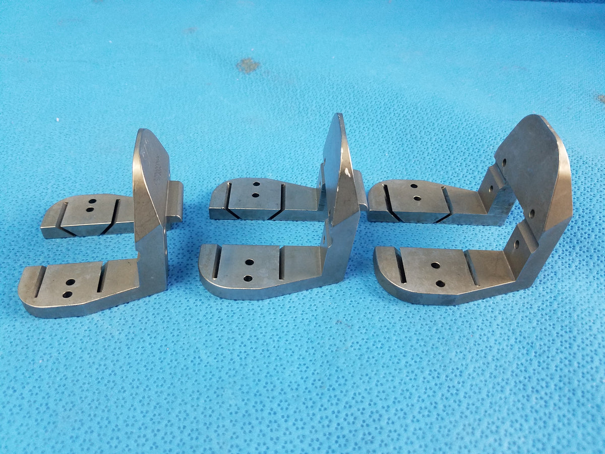 Lot of 3 Surgical Femoral Resection Notch Cuts