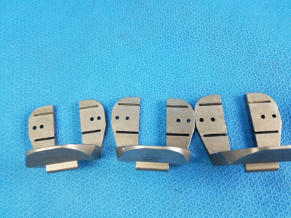 Lot of 3 Surgical Femoral Resection Notch Cuts