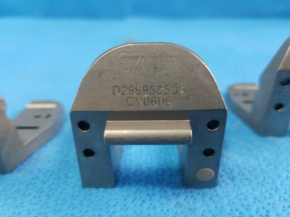 Lot of 3 Surgical Femoral Resection Notch Cuts