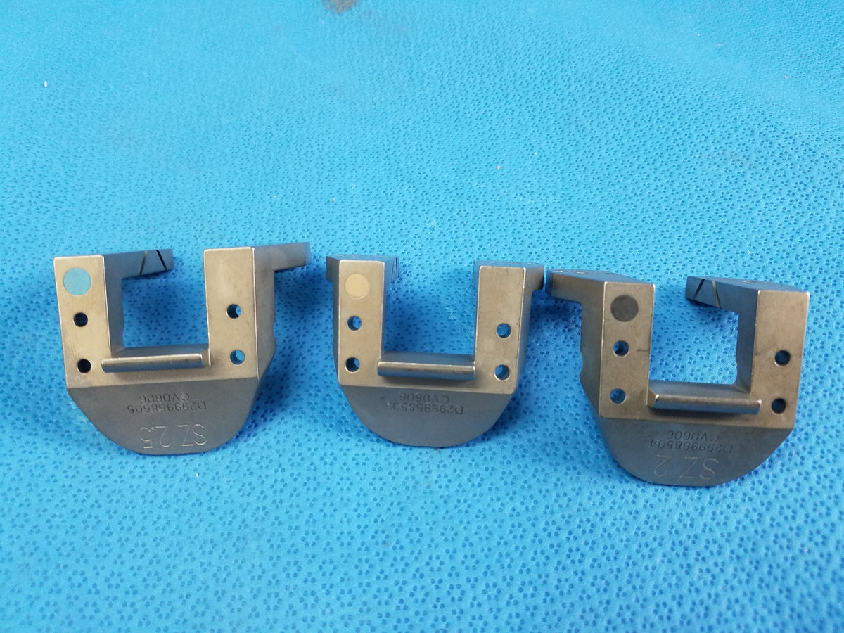 Lot of 3 Surgical Femoral Resection Notch Cuts