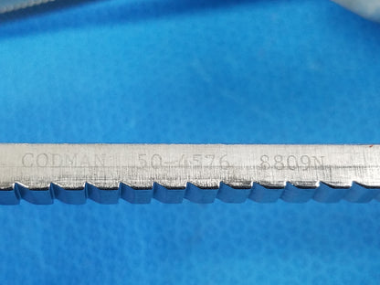 Lot of 2 Codman 50-4576 Balfour Retractor Blades