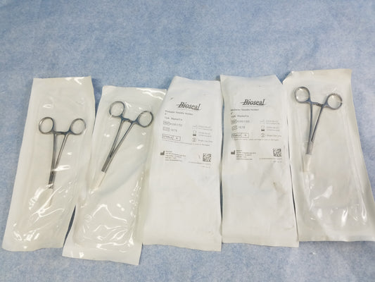 Lot of 5 Bioseal Webster Needle Holder Ref K1061/50