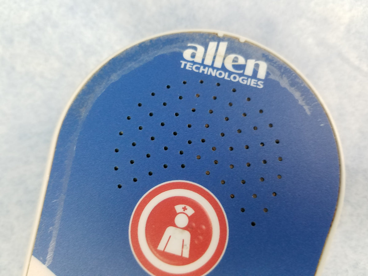 Allen Technologies Pillow Speaker Nurse Call TV Remote P/N 416370E-0103468