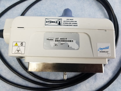 Hitachi Aloka UST-5550-R Laparoscopic Ultrasound Probe With Sterilization Case