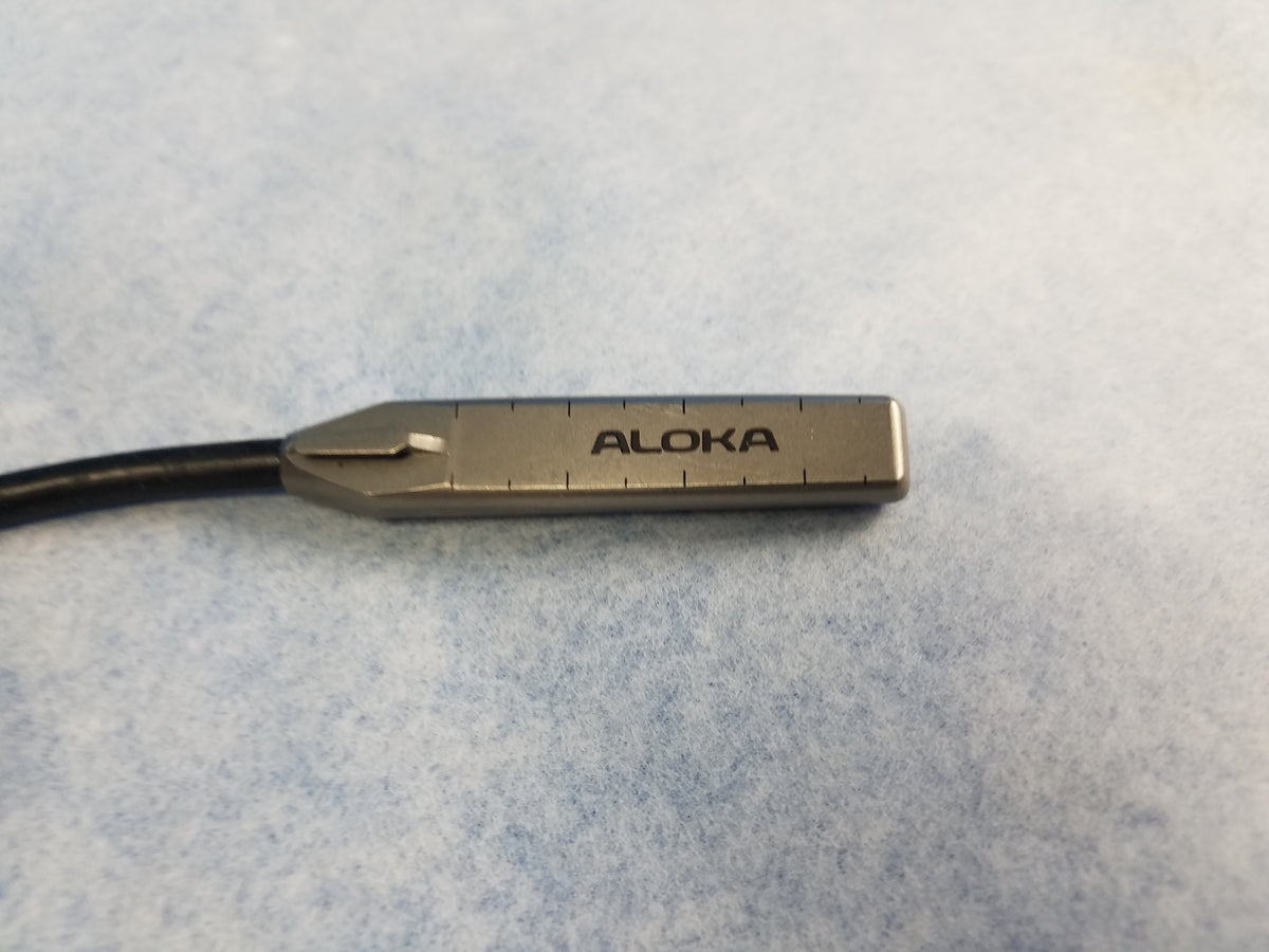 Hitachi Aloka UST-5550-R Laparoscopic Ultrasound Probe With Sterilization Case