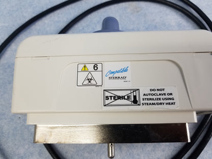Hitachi Aloka UST-5550-R Laparoscopic Ultrasound Probe With Sterilization Case