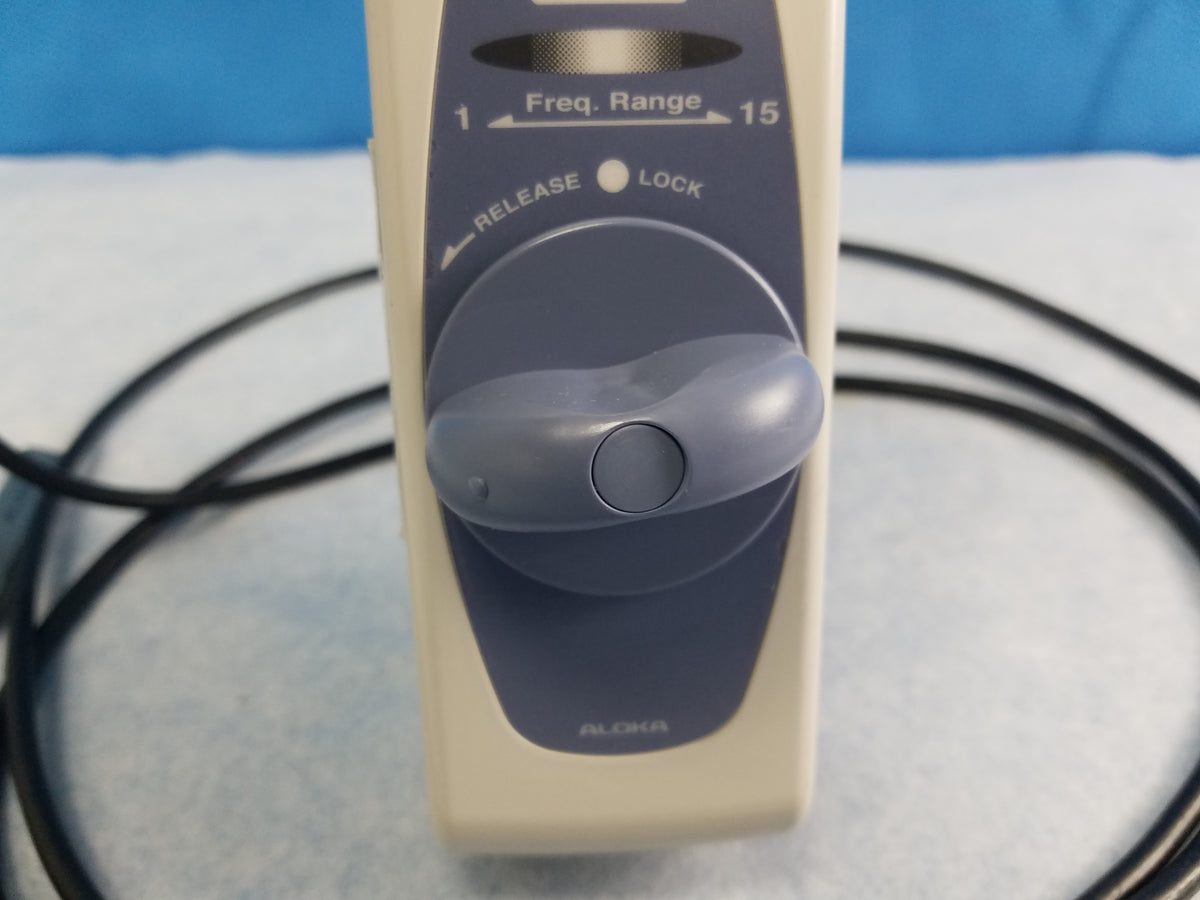 Hitachi Aloka UST-5550-R Laparoscopic Ultrasound Probe With Sterilization Case
