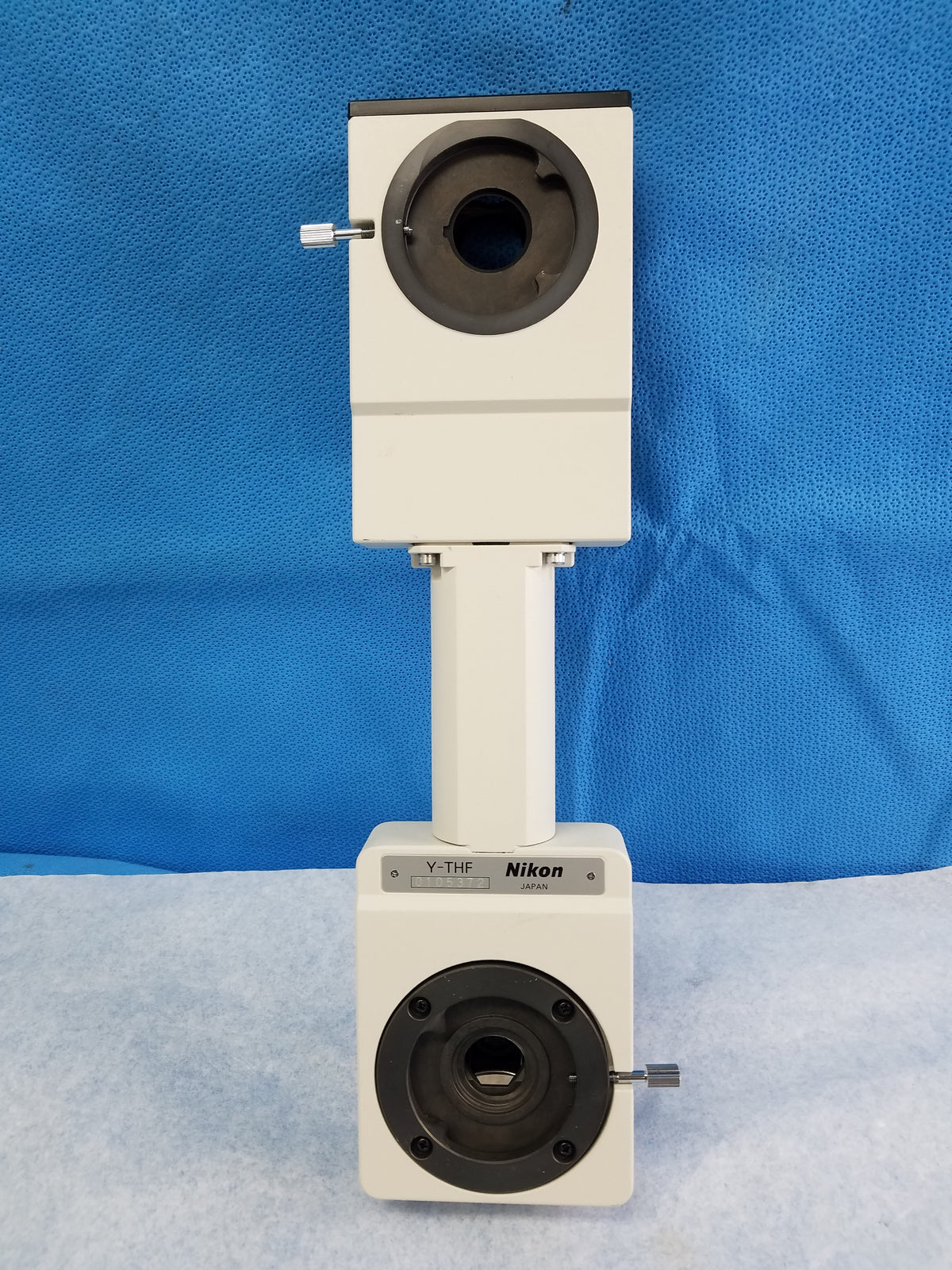 Nikon Y-THF Microscope Front To Back Dual Observations Bridge