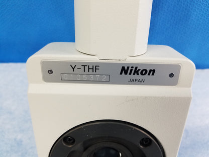 Nikon Y-THF Microscope Front To Back Dual Observations Bridge
