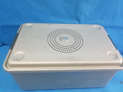 Case Medical SteriTite Sterilization Container With Tray & Silicone Brackets