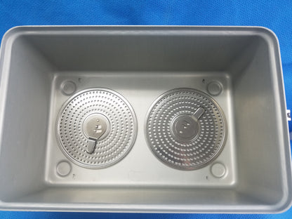 Case Medical SteriTite Sterilization Container With Tray & Silicone Brackets