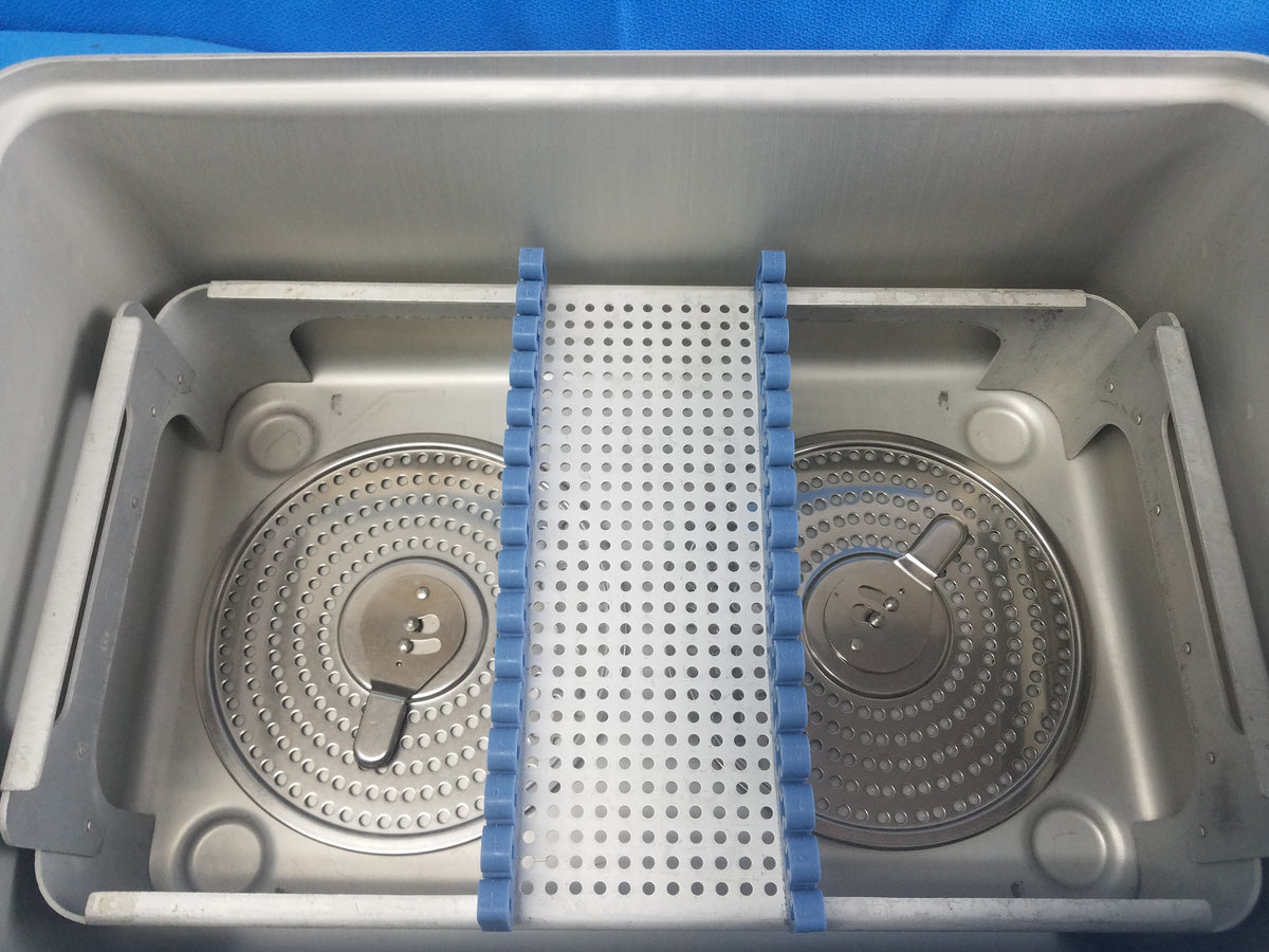 Case Medical SteriTite Sterilization Container With Tray & Silicone Brackets