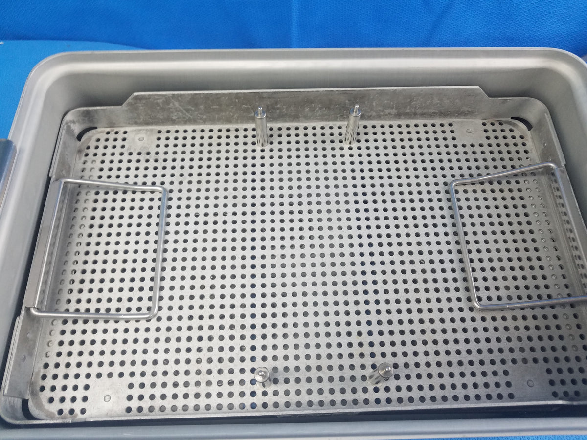 Case Medical SteriTite Sterilization Container With Tray & Silicone Brackets