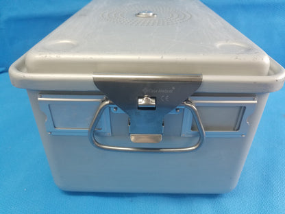 Case Medical SteriTite Sterilization Container With Tray & Silicone Brackets