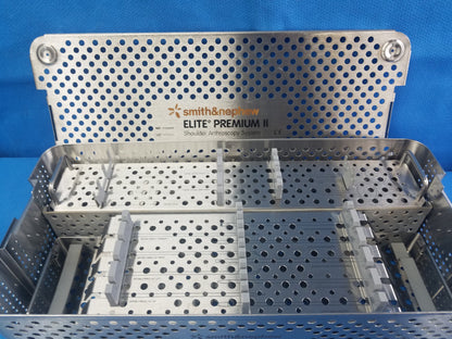 Smith & Nephew Elite Premium II Shoulder Arthroscopy System Sterilization Case Ref 72202042