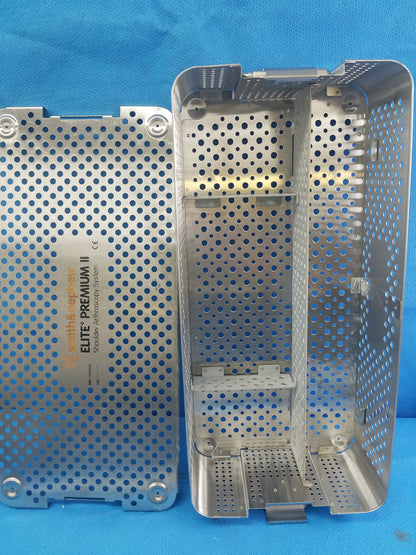 Smith & Nephew Elite Premium II Shoulder Arthroscopy System Sterilization Case Ref 72202042