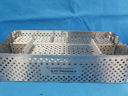 Smith & Nephew Elite Premium II Shoulder Arthroscopy System Sterilization Case Ref 72202042