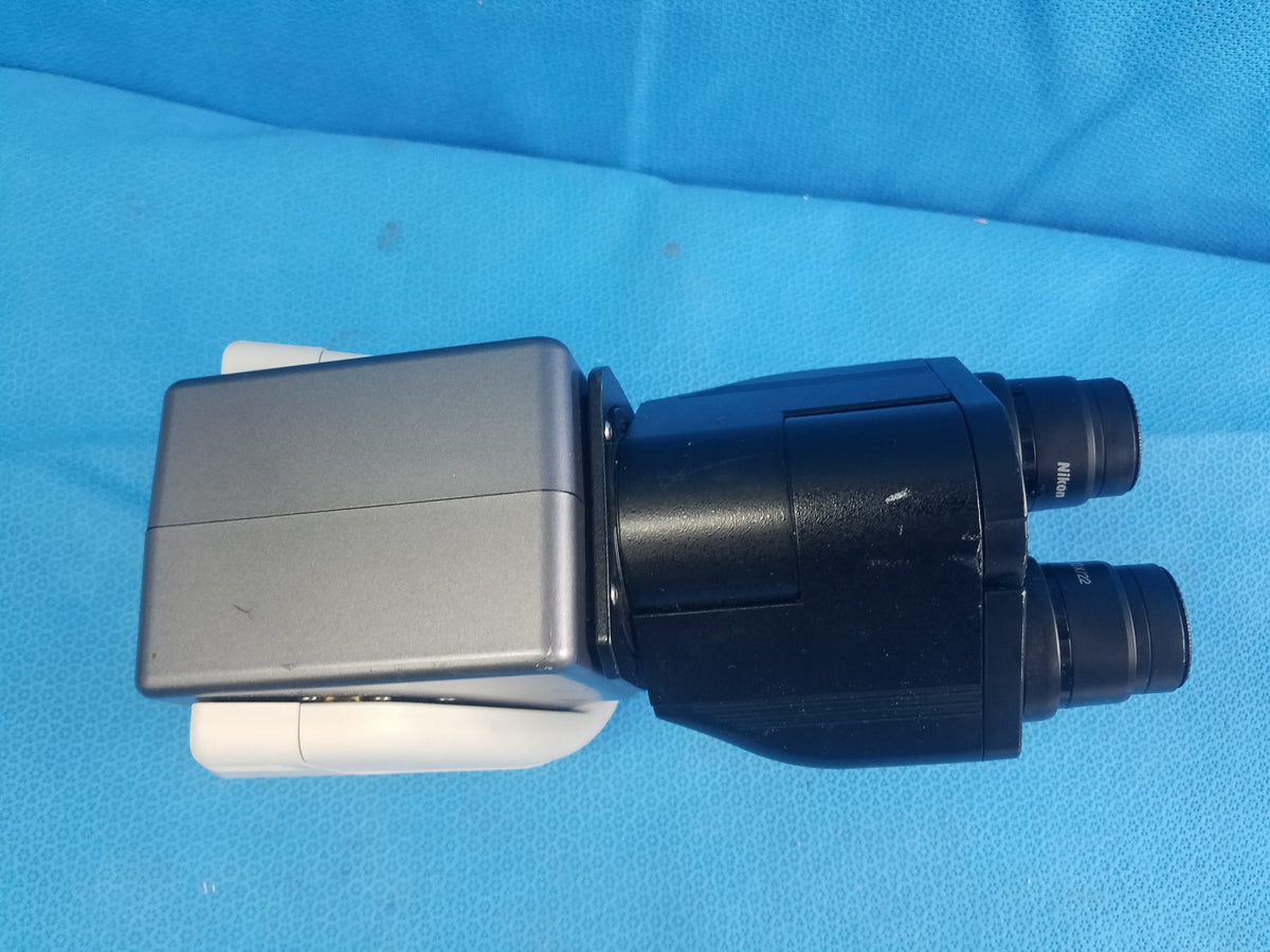 Nikon C-TE Ergonomic Titling Telescoping Microscope Head CFI 10x / 22 Lenses