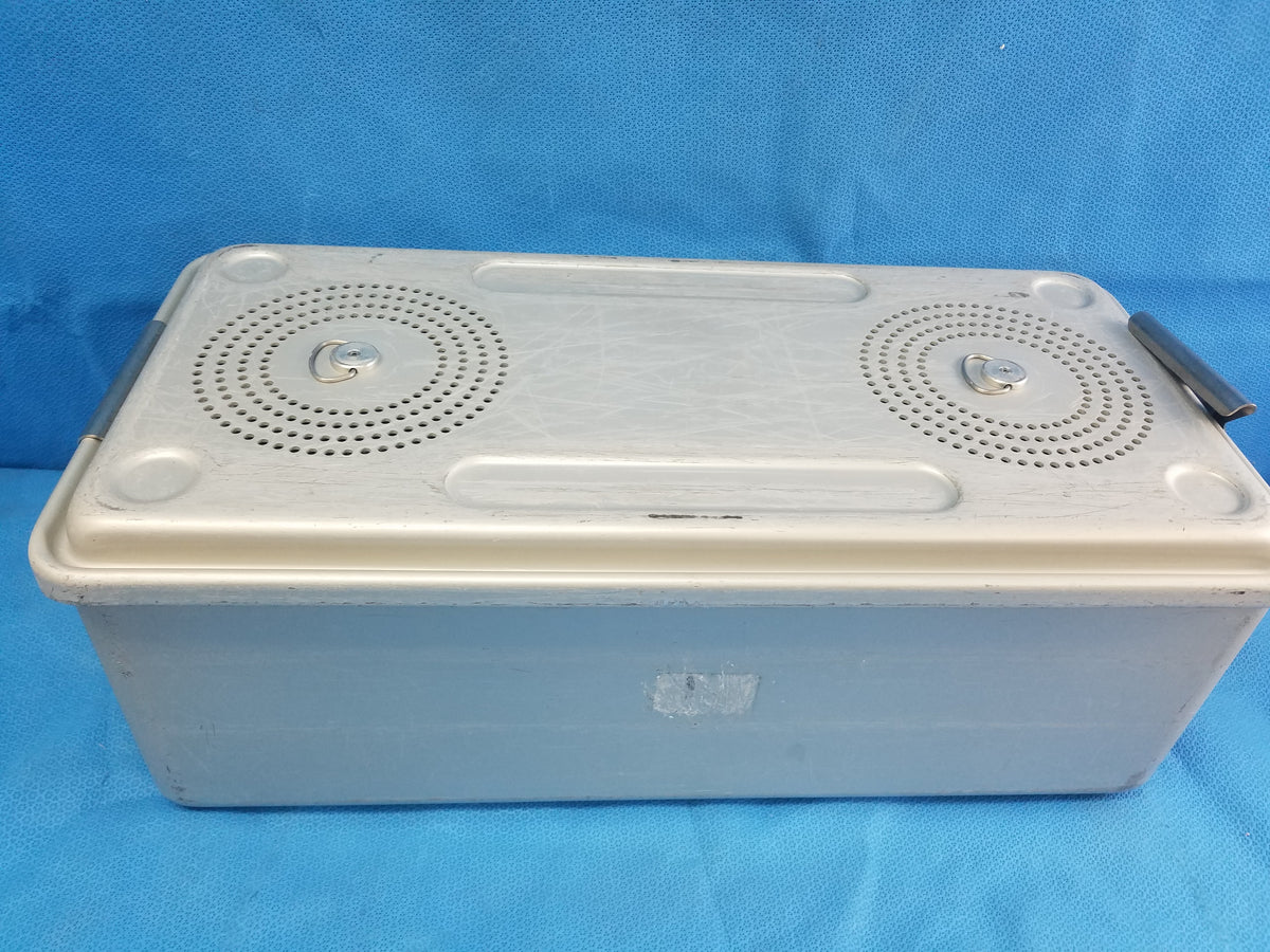 Surgical Instrument Sterilization Container With Basket - For Parts