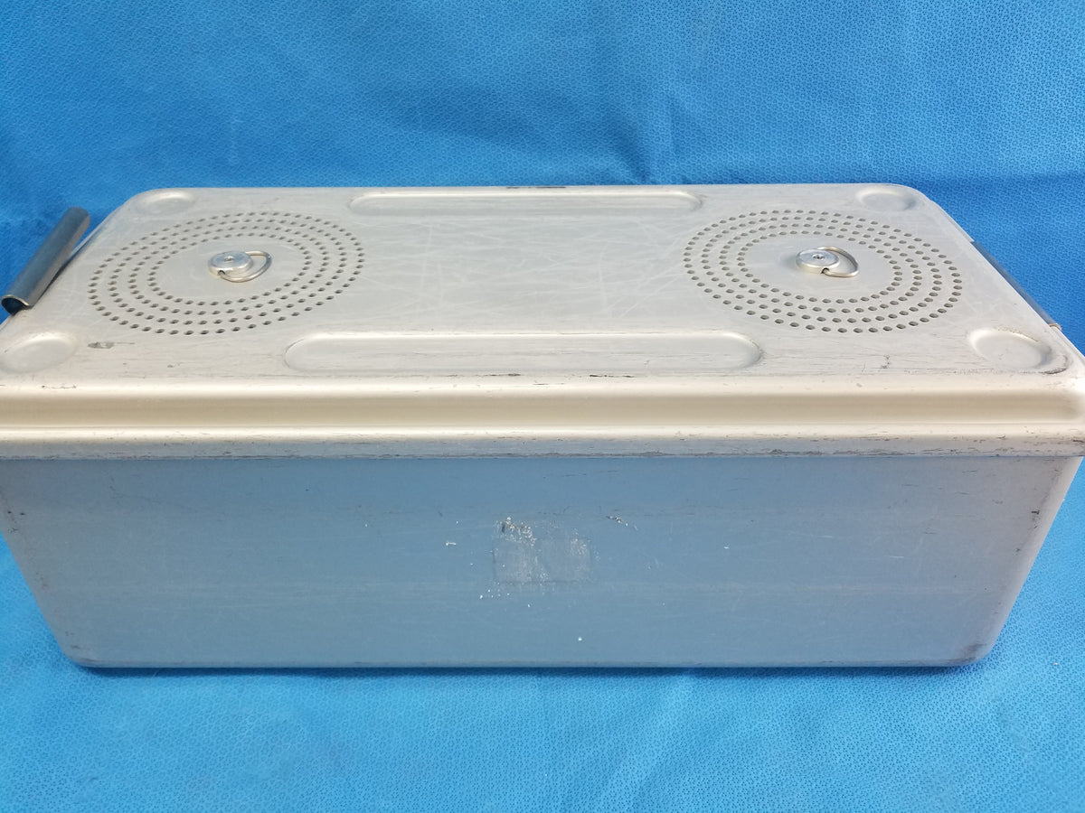 Surgical Instrument Sterilization Container With Basket - For Parts