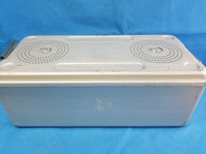 Surgical Instrument Sterilization Container With Basket - For Parts