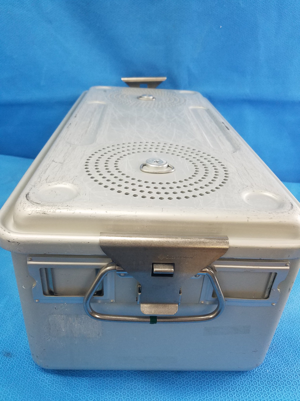 Surgical Instrument Sterilization Container With Basket - For Parts