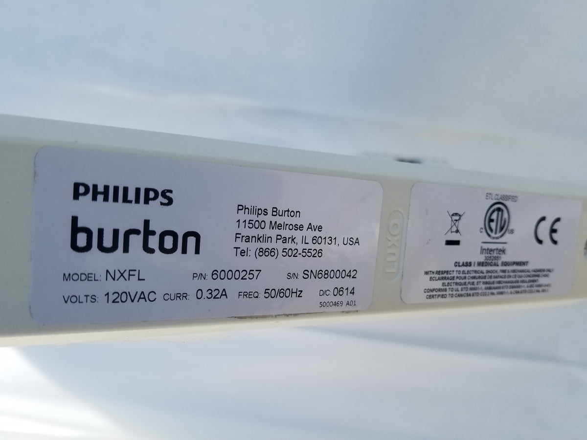 Philips Burton NXFL LED Examination Light With Floor Stand P/N 6000257
