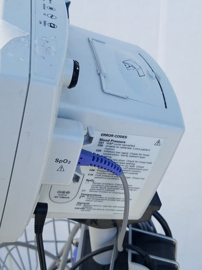 Welch Allyn Vital Signs Patient Monitor With Rolling Stand
