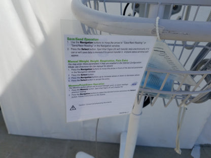 Welch Allyn Spot Vital Signs LXi Patient Monitor With Rolling Stand