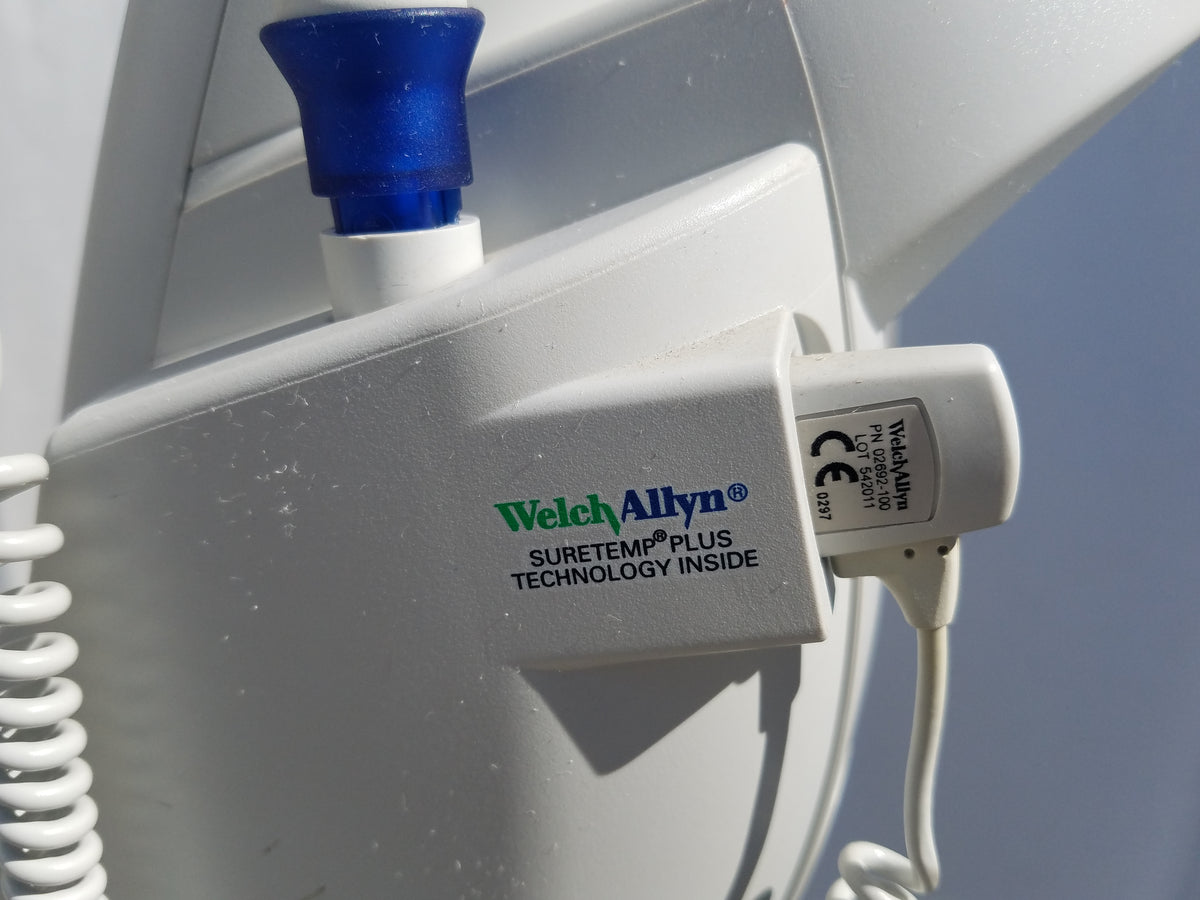 Welch Allyn Spot Vital Signs LXi Patient Monitor With Rolling Stand