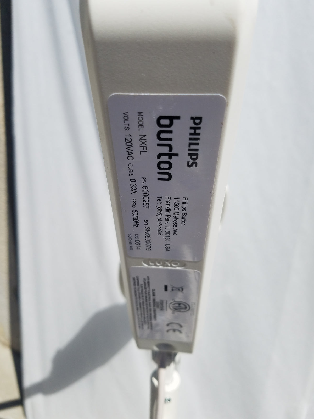 Philips NXFL LED Exam Light With Floor Stand P/N 6000257
