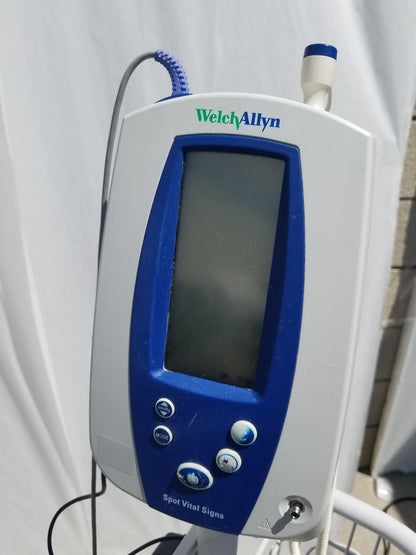 Welch Allyn Spot Vital Signs Patient Monitor With Rolling Stand