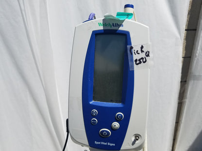 Welch Allyn Spot Vital Signs Patient Monitor With Rolling Stand