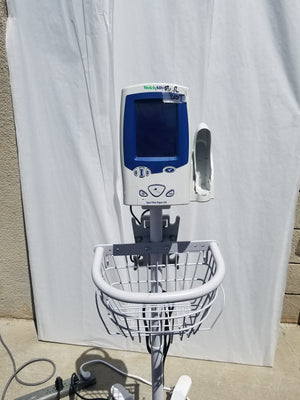 Welch Allyn LXi Spot Vital Signs Patient Monitor With Rolling Stand