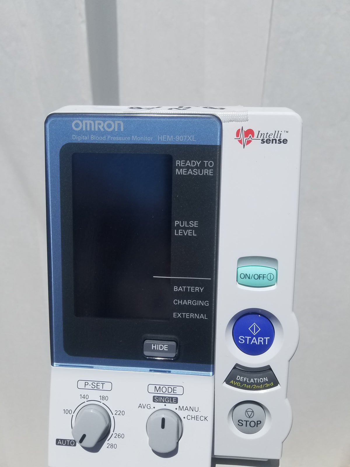 Omron Intellisense HEM-907XL Digital Blood Pressure Monitor With Stand
