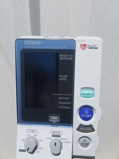 Omron Intellisense HEM-907XL Digital Blood Pressure Monitor With Stand