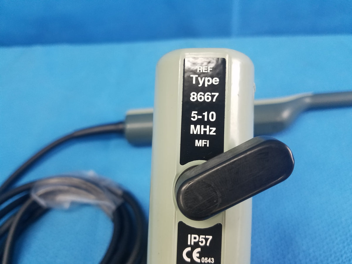 B-K Medical 8667 Endocavity Ultrasound Transducer Probe S/N 3012094