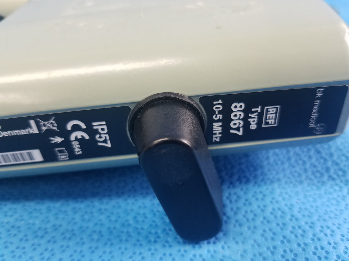 BK Medical 8667 Endocavity Ultrasound Transducer Probe S/N 3035829