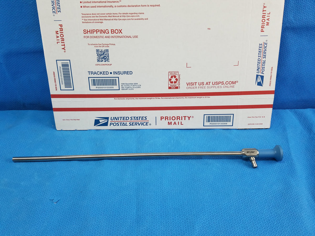 Stryker 502-557-010 Autoclavable 10mm 0° Rigid Laparoscope
