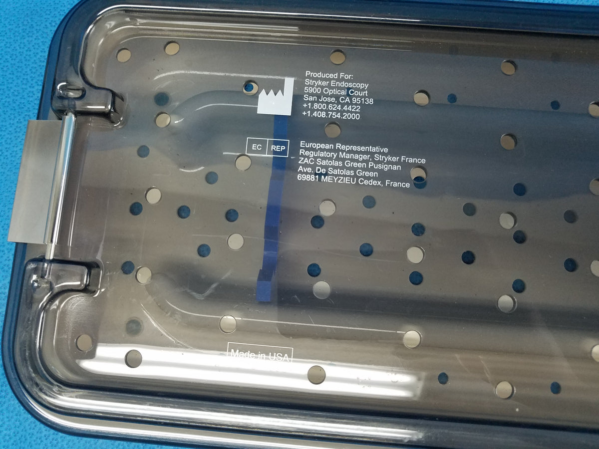 Stryker Bariatric Laparoscope Sterilization Tray With Lid Ref 233-032-111