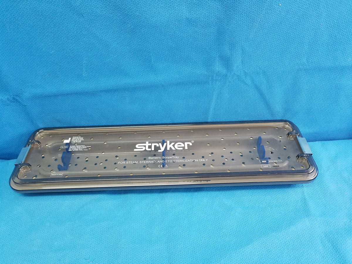 Stryker Bariatric Laparoscope Sterilization Tray With Lid Ref 233-032-111