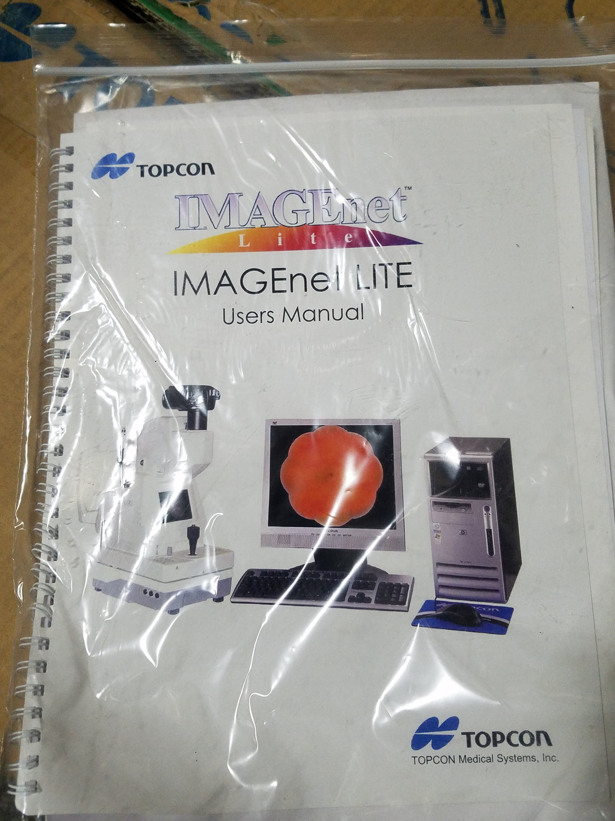 Interface Case Box Cables & Manuals For Topcon TRC-NW6S Non-Mydriatic Retinal Camera