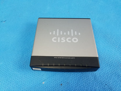 Cisco Small Business SLM2008 8-Port Gigabit Smart Switch S/N PSJ1432077J