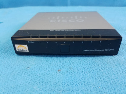 Cisco Small Business SLM2008 8-Port Gigabit Smart Switch S/N PSJ1432077J