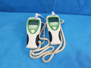 Lot of 2 Welch Allyn 901053 SureTemp Plus Electronic Thermometers With Probes