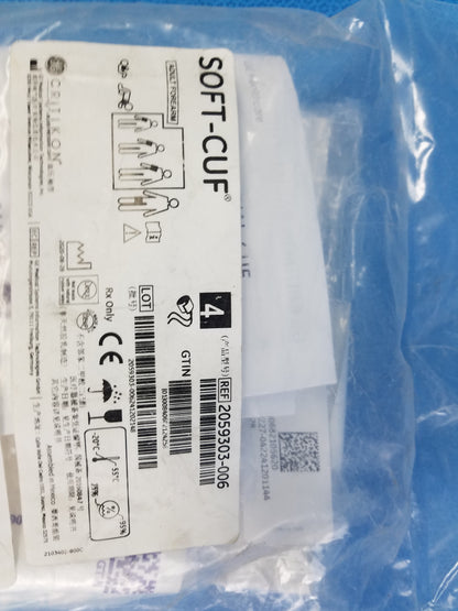 GE Critikon Soft-Cuf Blood Pressure Cuff Assortment Pack Ref 2059303-006