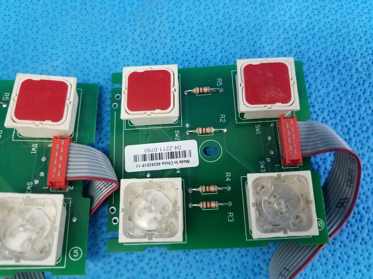 Lot of 3 Hill-Rom Circuit Board For Total Care  Bariatric Bed 4839201P-11,4839202P-11,4839203P-11