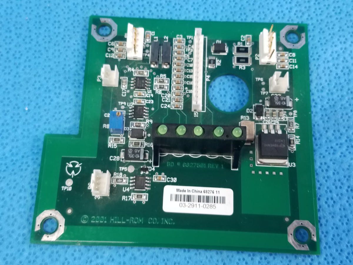 Hill-Rom 68276-11 Light Relay Control Mother Board