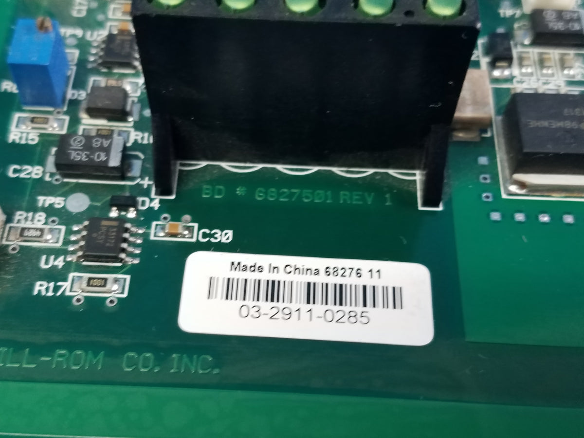 Hill-Rom 68276-11 Light Relay Control Mother Board